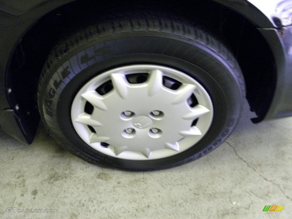 2002 Accord LX Sedan - Nighthawk Black Pearl / Quartz Gray photo #5