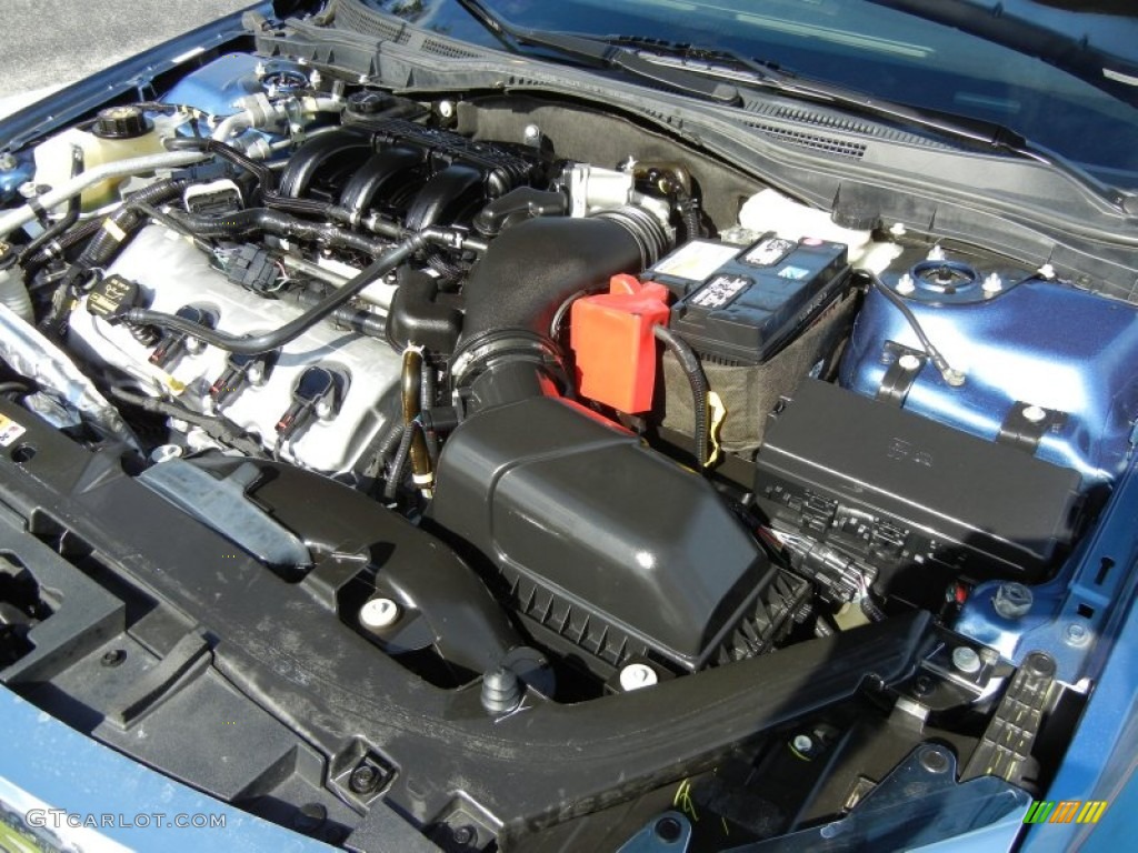 2010 Ford Fusion Sport 3.5 Liter DOHC 24-Valve VVT Duratec V6 Engine Photo #69471292