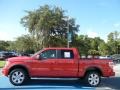 2010 Vermillion Red Ford F150 FX4 SuperCrew 4x4  photo #2