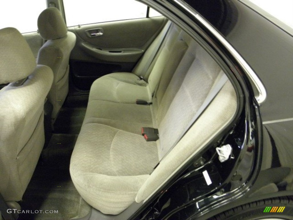 2002 Accord LX Sedan - Nighthawk Black Pearl / Quartz Gray photo #14