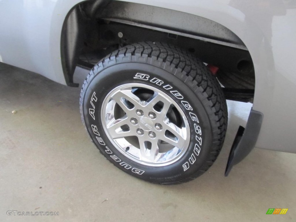 2008 GMC Sierra 1500 SLE Extended Cab 4x4 Wheel Photo #69471412
