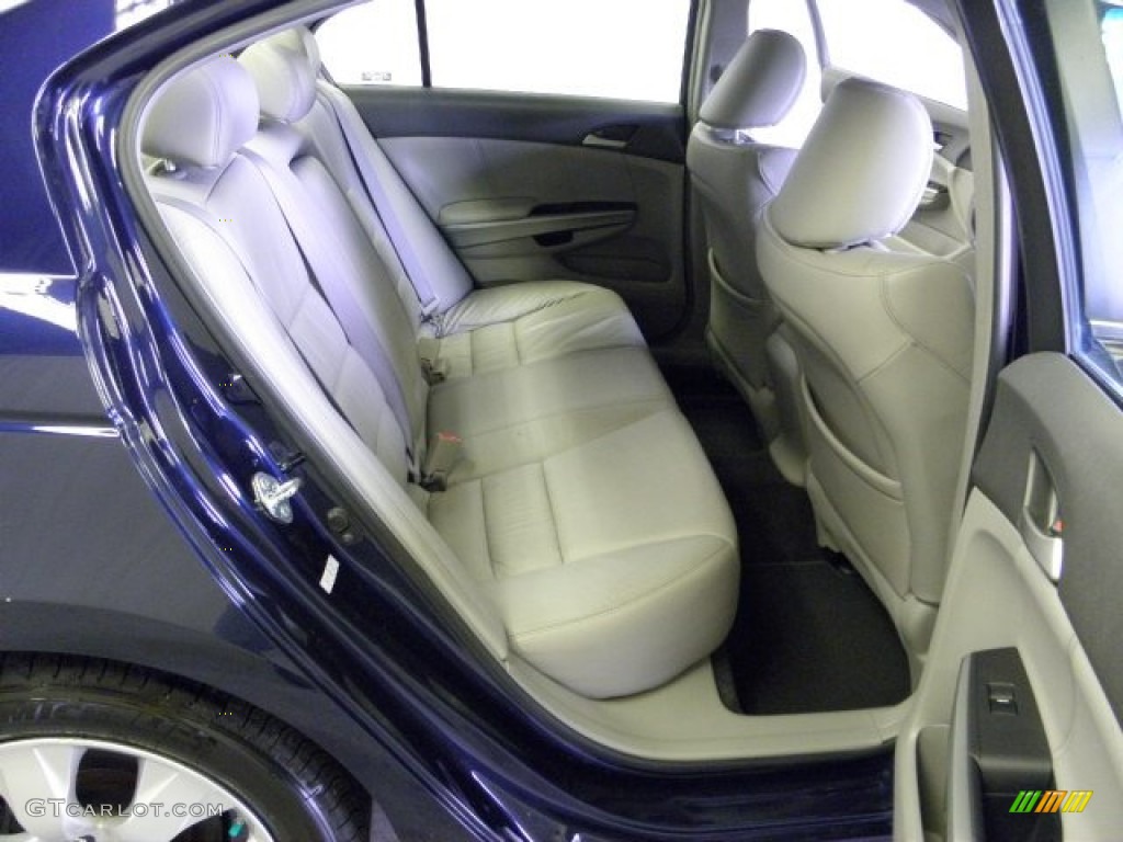 2008 Accord EX-L V6 Sedan - Royal Blue Pearl / Gray photo #21