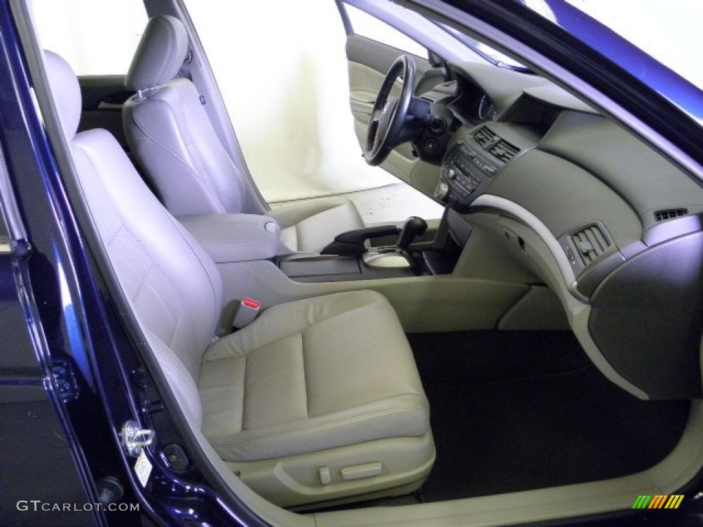 2008 Accord EX-L V6 Sedan - Royal Blue Pearl / Gray photo #24