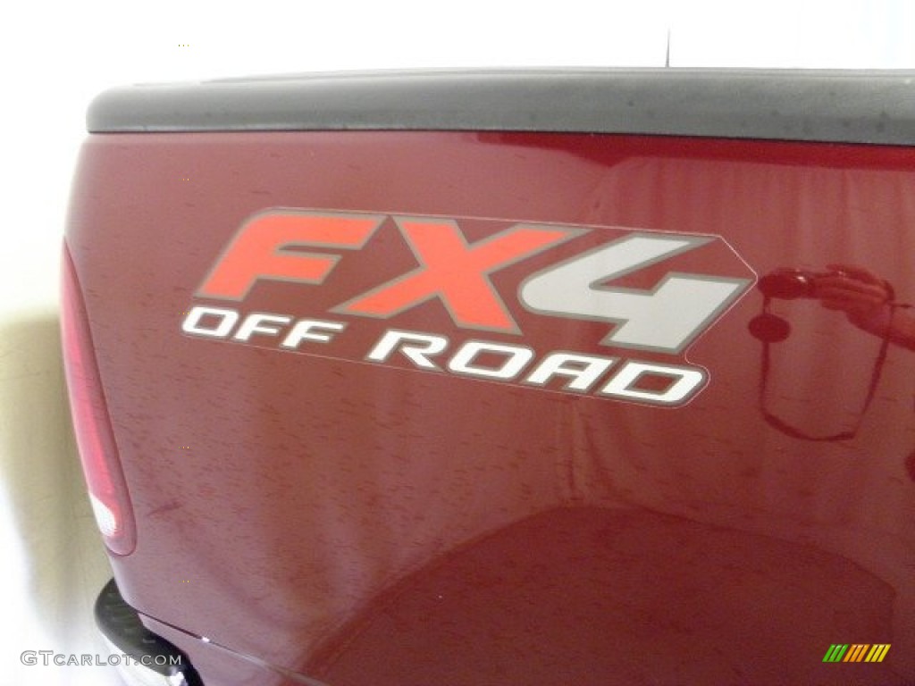 2003 F150 FX4 SuperCab 4x4 - Toreador Red Metallic / Medium Graphite Grey photo #12