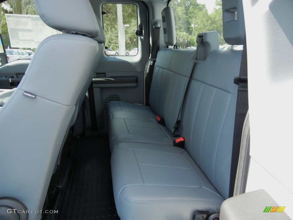 2012 Ford F250 Super Duty XL SuperCab 4x4 Rear Seat Photo #69472822