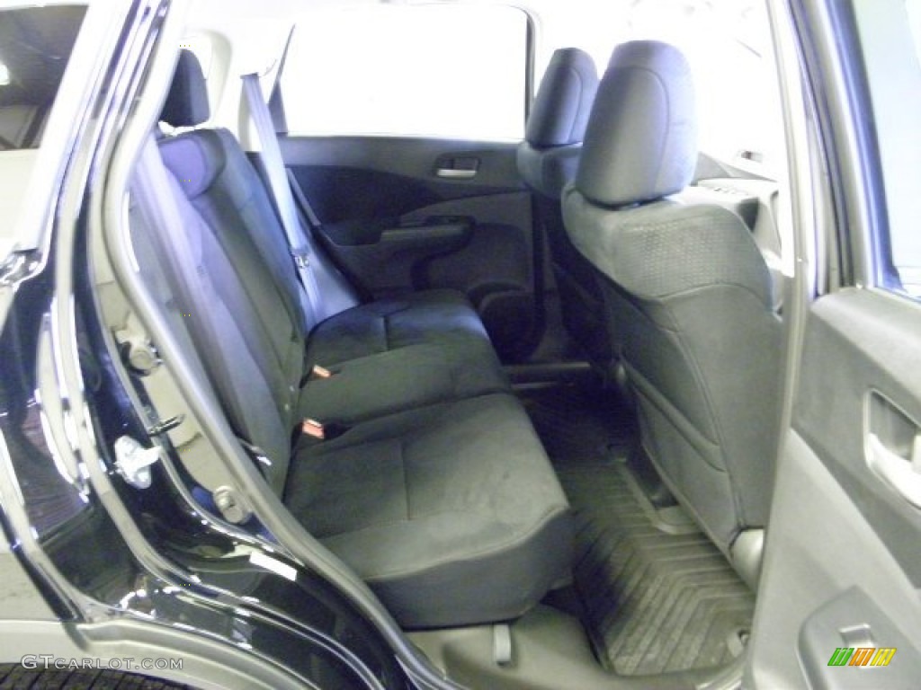 2012 CR-V EX 4WD - Crystal Black Pearl / Black photo #21