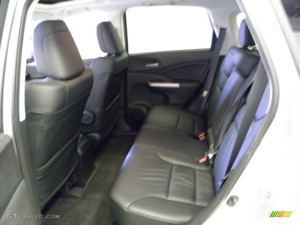 2012 CR-V EX-L 4WD - Alabaster Silver Metallic / Black photo #17