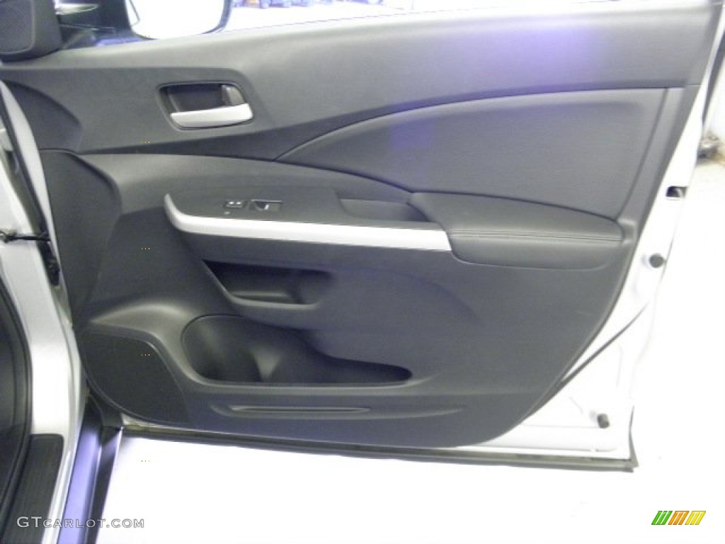 2012 CR-V EX-L 4WD - Alabaster Silver Metallic / Black photo #23