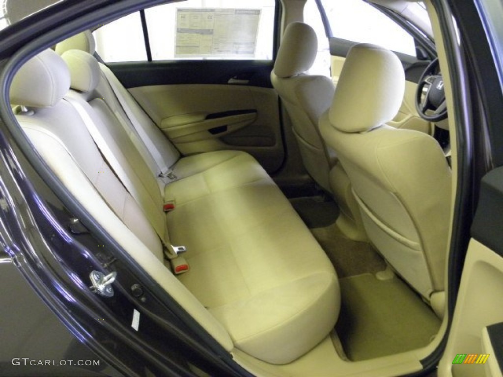 2012 Accord LX Sedan - Dark Amber Metallic / Ivory photo #20