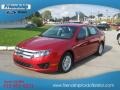 2012 Red Candy Metallic Ford Fusion S  photo #2