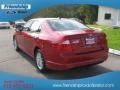 2012 Red Candy Metallic Ford Fusion S  photo #8