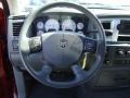 Medium Slate Gray 2008 Dodge Ram 2500 Big Horn Quad Cab 4x4 Steering Wheel