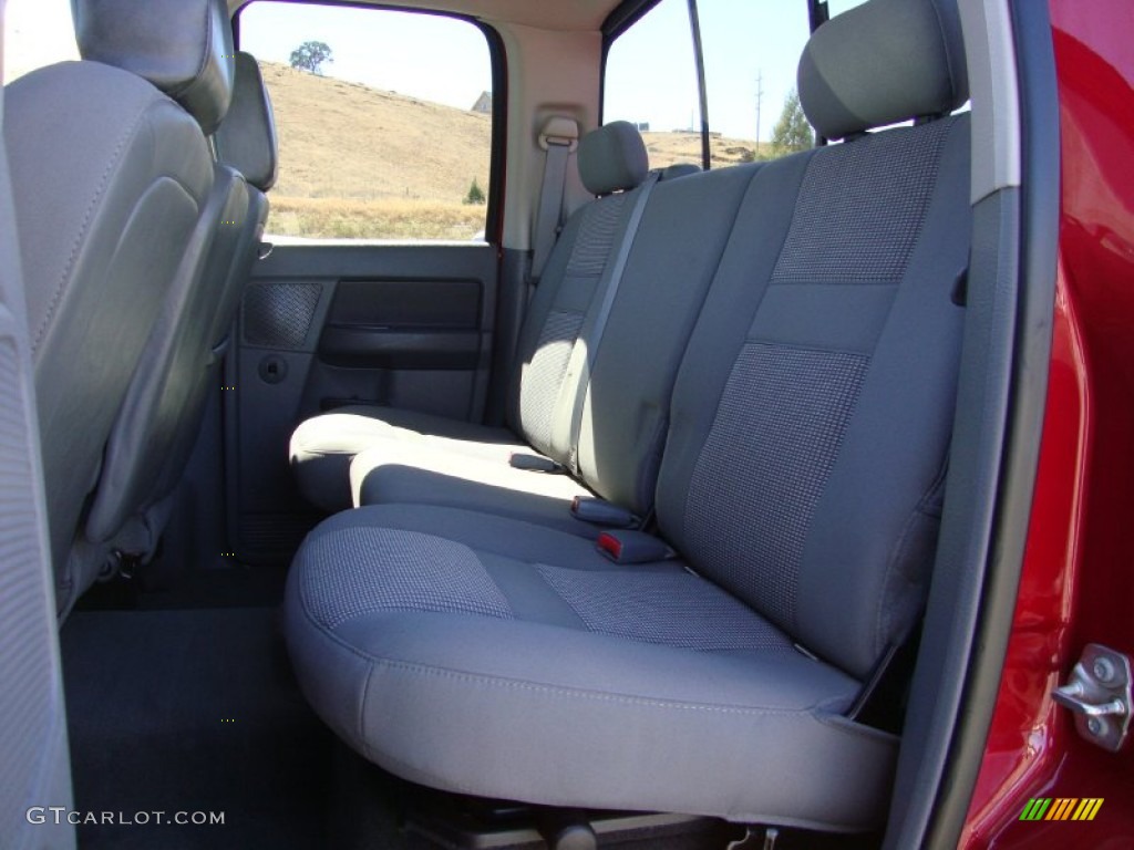 2008 Ram 2500 Big Horn Quad Cab 4x4 - Inferno Red Crystal Pearl / Medium Slate Gray photo #22