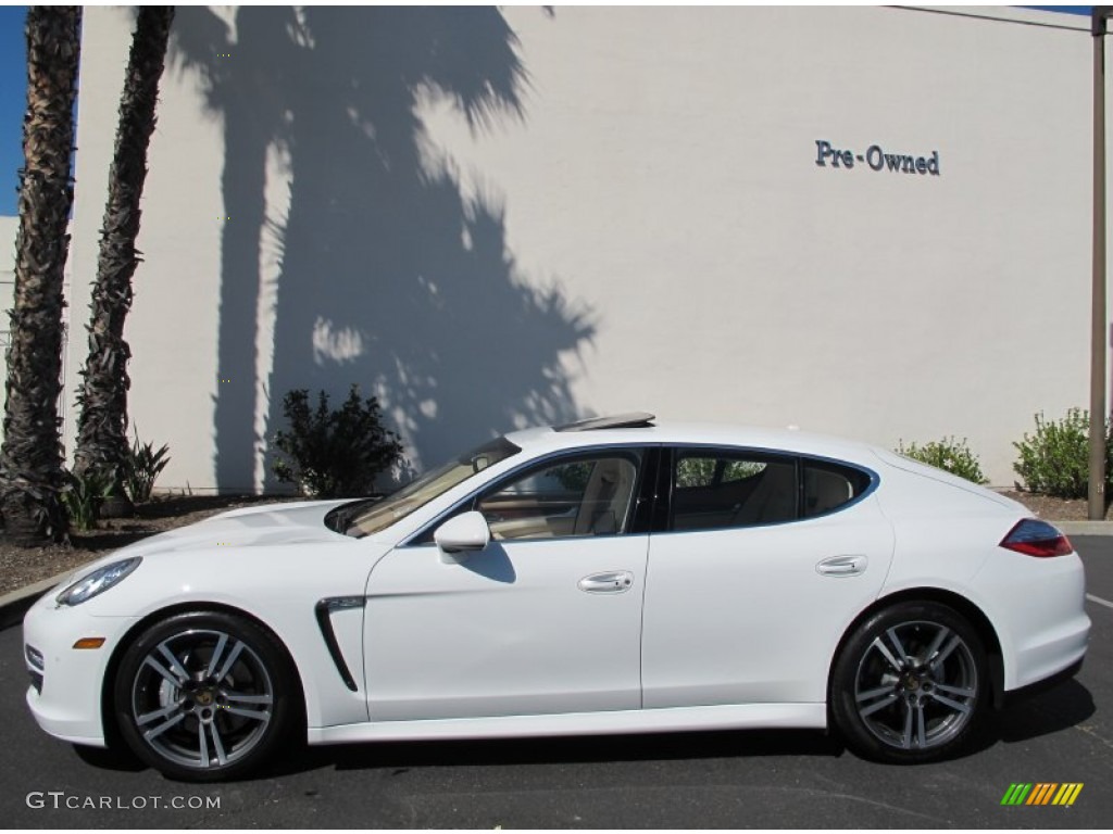 Carrara White 2012 Porsche Panamera S Exterior Photo #69475934