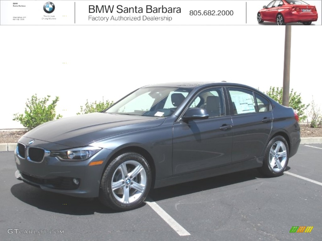 2012 3 Series 328i Sedan - Mineral Grey Metallic / Beige photo #1