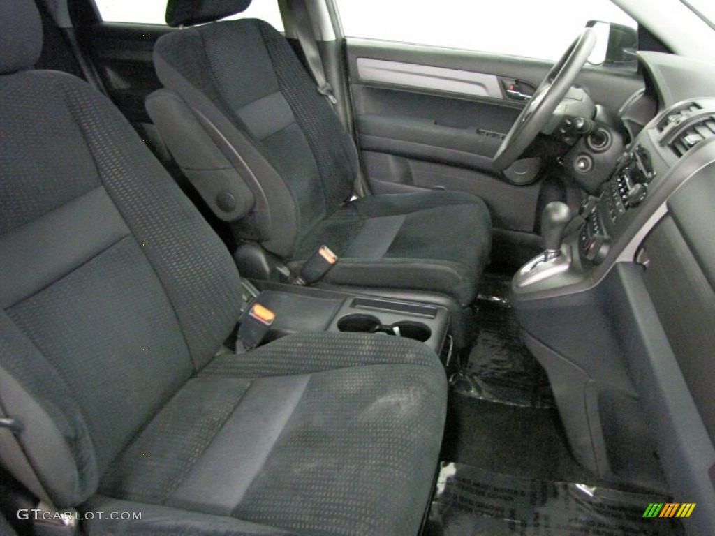 Black Interior 2009 Honda CR-V EX 4WD Photo #69477503