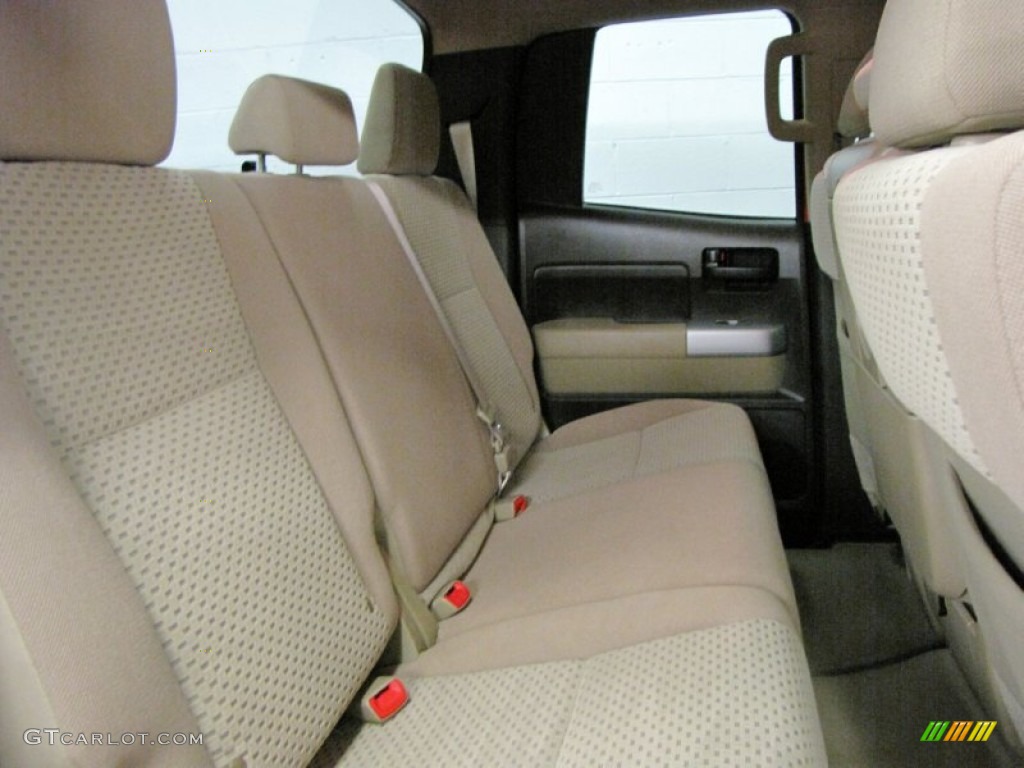 2009 Tundra SR5 Double Cab 4x4 - Radiant Red / Sand photo #12