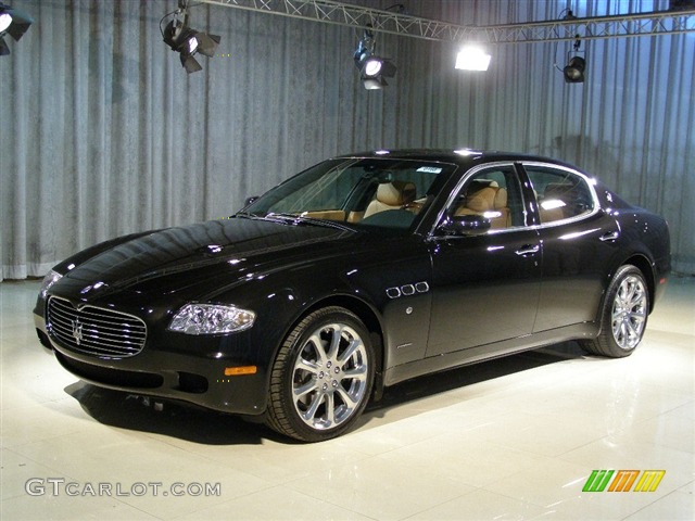 2007 Quattroporte  - Black / Cuoio photo #1