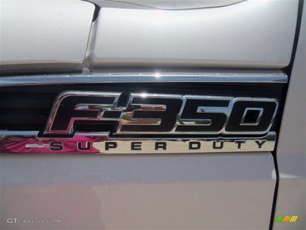 2012 F350 Super Duty King Ranch Crew Cab 4x4 Dually - White Platinum Metallic Tri-Coat / Chaparral Leather photo #2