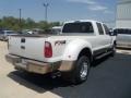 2012 White Platinum Metallic Tri-Coat Ford F350 Super Duty King Ranch Crew Cab 4x4 Dually  photo #7