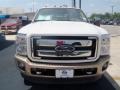 2012 White Platinum Metallic Tri-Coat Ford F350 Super Duty King Ranch Crew Cab 4x4 Dually  photo #10