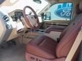 White Platinum Metallic Tri-Coat - F350 Super Duty King Ranch Crew Cab 4x4 Dually Photo No. 12