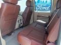 White Platinum Metallic Tri-Coat - F350 Super Duty King Ranch Crew Cab 4x4 Dually Photo No. 14