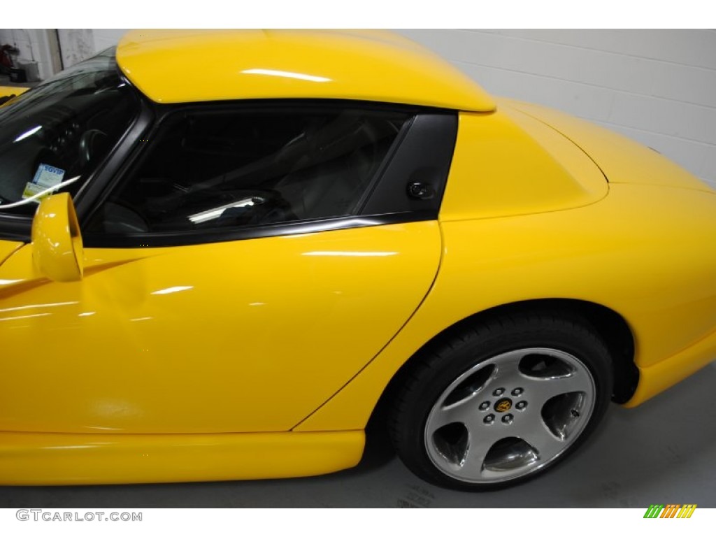 2001 Viper RT-10 - Viper Race Yellow / Black photo #6