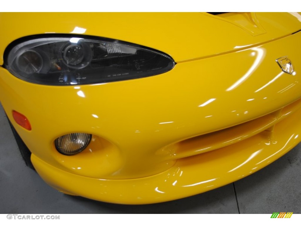 2001 Viper RT-10 - Viper Race Yellow / Black photo #23