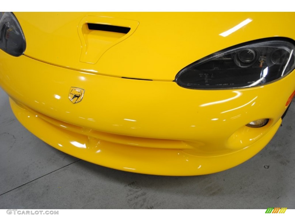 2001 Viper RT-10 - Viper Race Yellow / Black photo #24