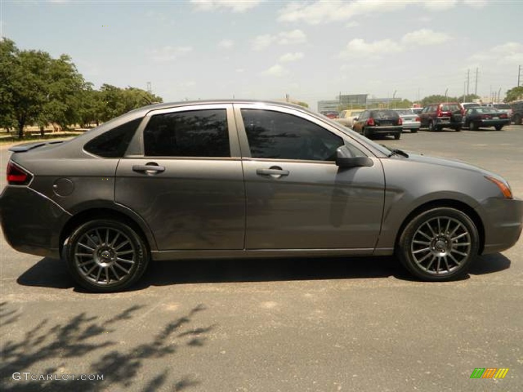 2010 Focus SES Sedan - Sterling Grey Metallic / Charcoal Black photo #5