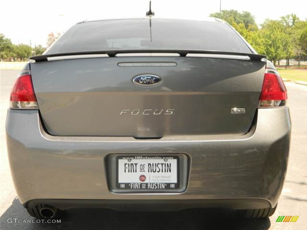 2010 Focus SES Sedan - Sterling Grey Metallic / Charcoal Black photo #7