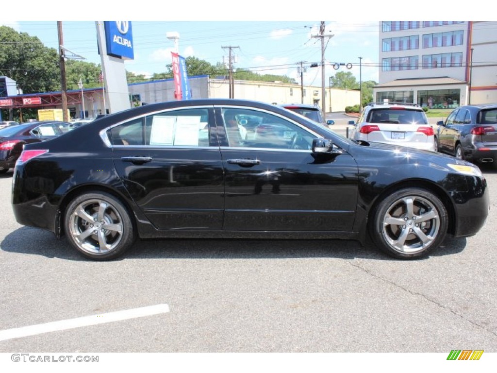 Crystal Black Pearl 2011 Acura TL 3.7 SH-AWD Technology Exterior Photo #69480107