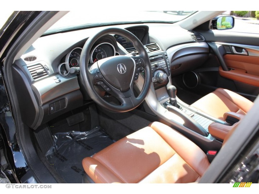 Umber Interior 2011 Acura TL 3.7 SH-AWD Technology Photo #69480187