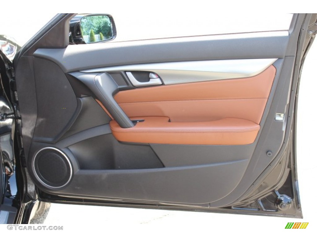 2011 Acura TL 3.7 SH-AWD Technology Umber Door Panel Photo #69480328