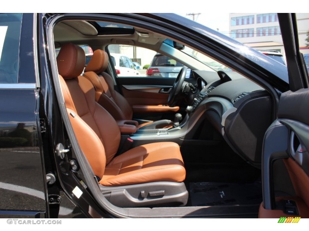Umber Interior 2011 Acura TL 3.7 SH-AWD Technology Photo #69480343
