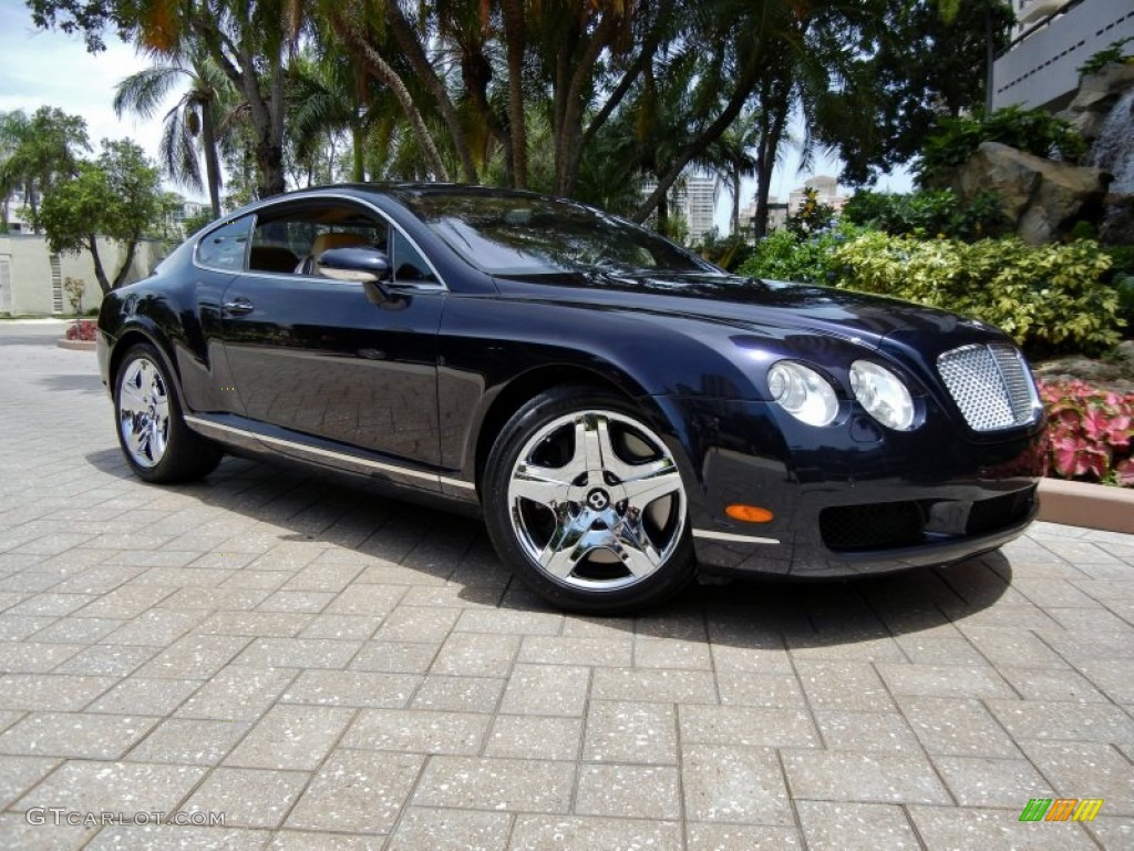 Dark Sapphire 2005 Bentley Continental GT Standard Continental GT Model Exterior Photo #69480754