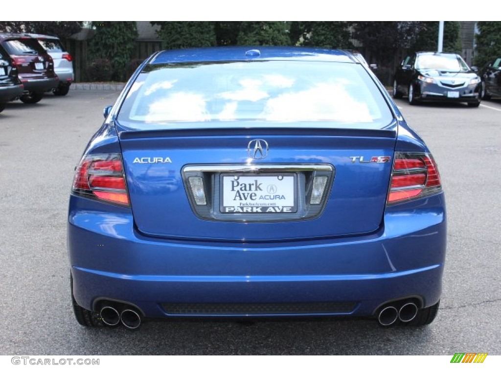 2007 TL 3.5 Type-S - Kinetic Blue Pearl / Taupe/Ebony photo #4