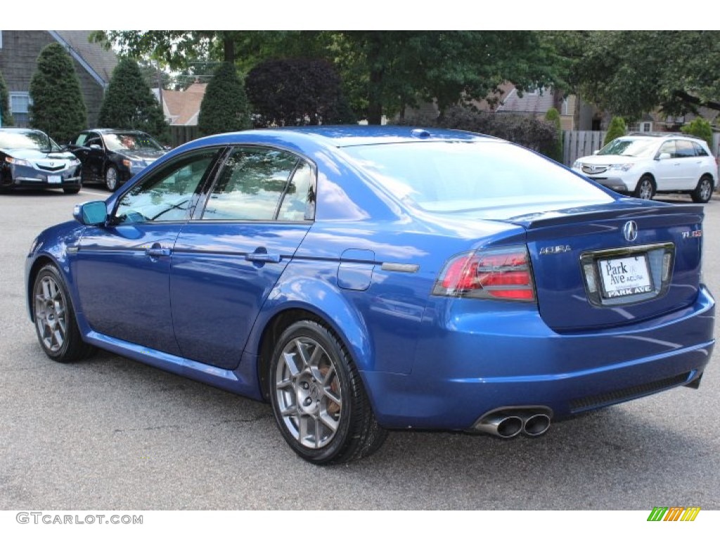 2007 TL 3.5 Type-S - Kinetic Blue Pearl / Taupe/Ebony photo #5