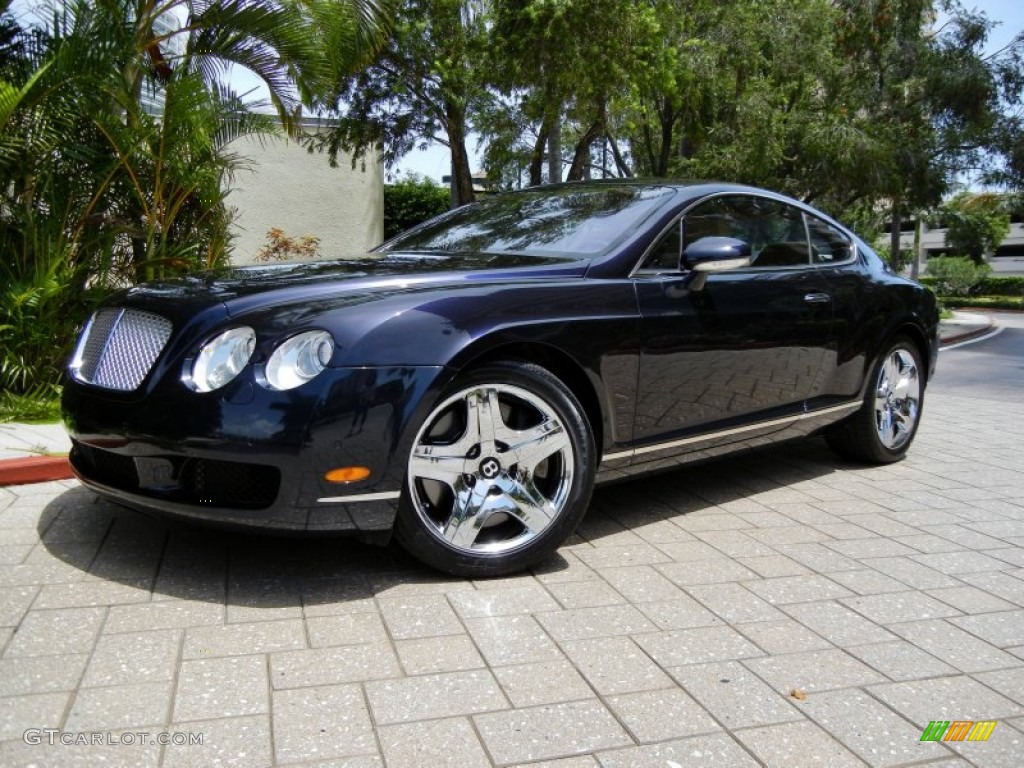 Dark Sapphire 2005 Bentley Continental GT Standard Continental GT Model Exterior Photo #69480772