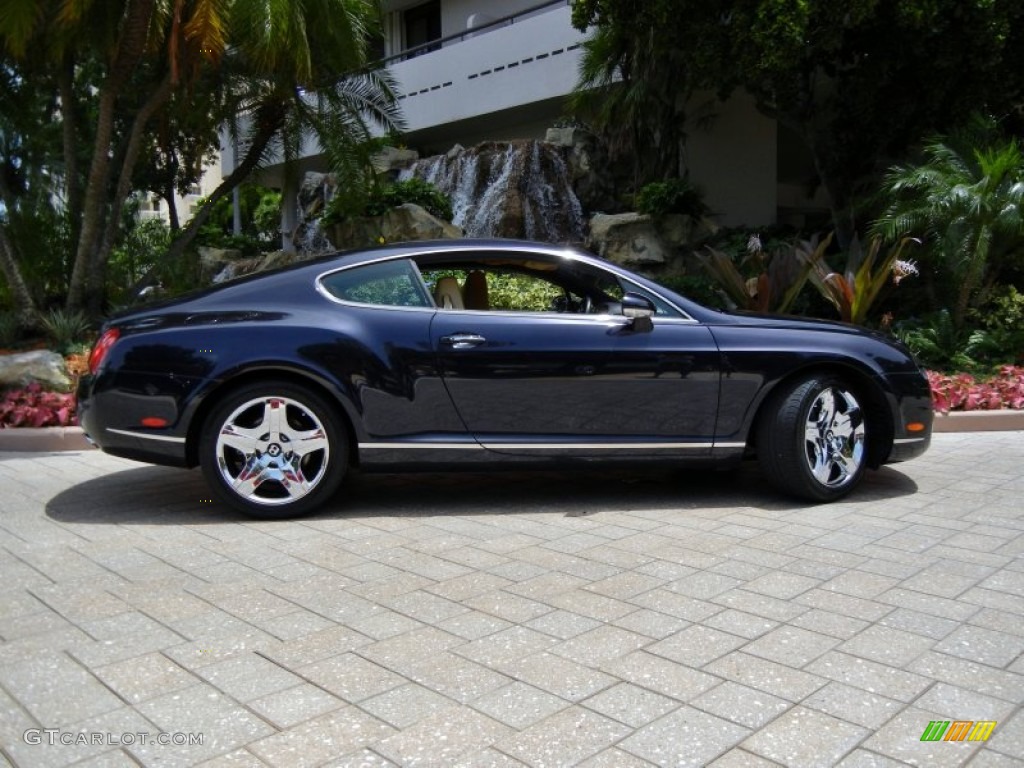 Dark Sapphire 2005 Bentley Continental GT Standard Continental GT Model Exterior Photo #69480796