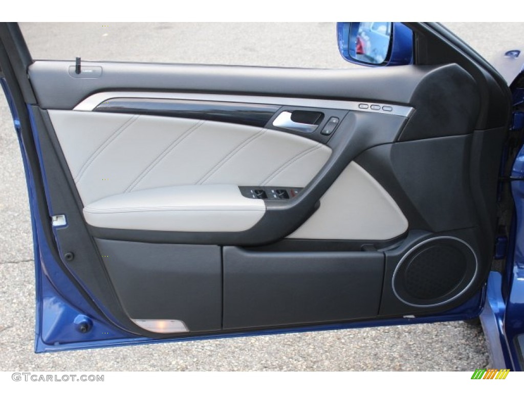 2007 TL 3.5 Type-S - Kinetic Blue Pearl / Taupe/Ebony photo #9