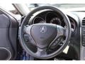 Taupe/Ebony 2007 Acura TL 3.5 Type-S Steering Wheel