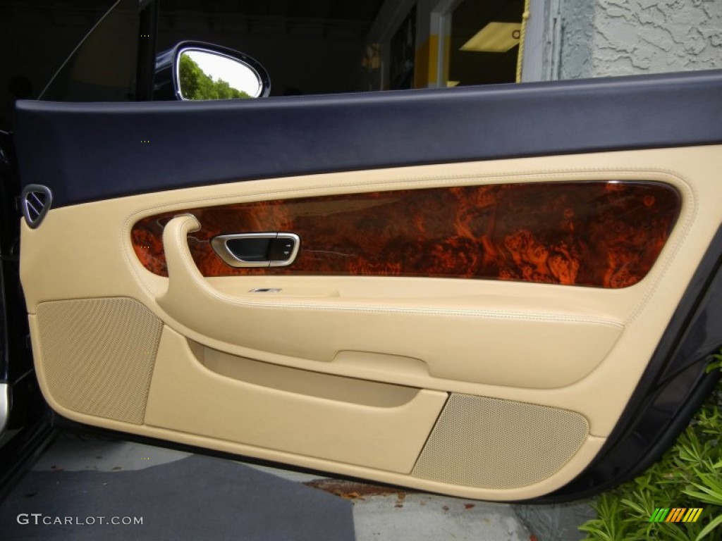 2005 Bentley Continental GT Standard Continental GT Model Saffron Door Panel Photo #69481081