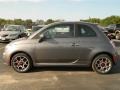 2012 Grigio (Grey) Fiat 500 Sport  photo #2