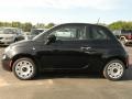 2012 Nero (Black) Fiat 500 Pop  photo #2