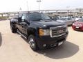 Onyx Black - Sierra 3500HD Denali Crew Cab 4x4 Dually Photo No. 6