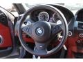 Indianapolis Red Steering Wheel Photo for 2008 BMW M6 #69482605