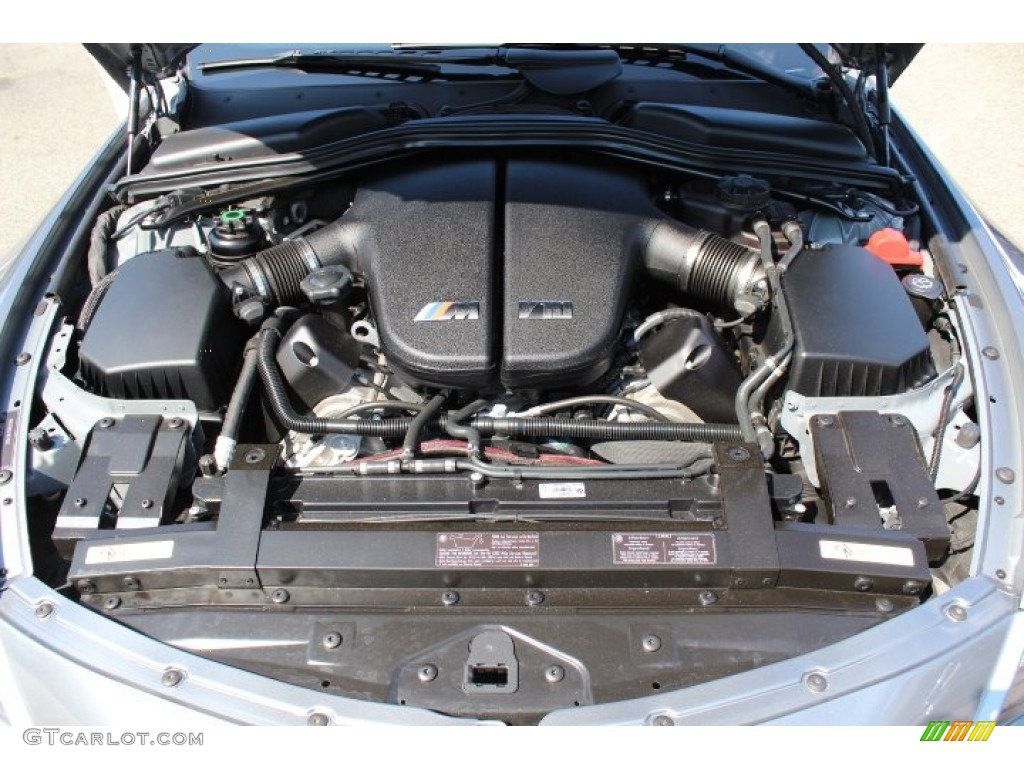 2008 BMW M6 Coupe 5.0 Liter DOHC 40-Valve VVT V10 Engine Photo #69482698
