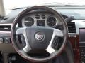 Ebony 2013 Cadillac Escalade ESV Luxury Steering Wheel